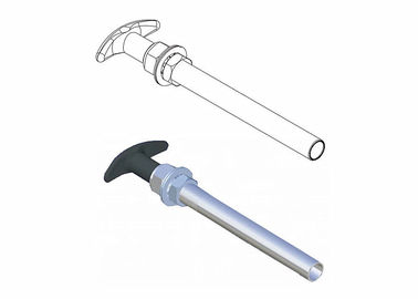 Twist Lock Push Pull Control Cable Assembly หัวการควบคุมสําหรับการหยุดดัน