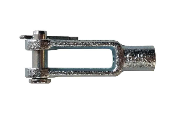 SS สายเบรกจอดรถ 10-32 Thread หญิง Clevis ปลายด้วย 3/16 นิ้ว Pin