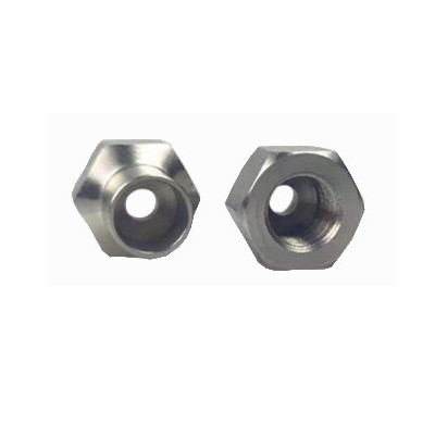 M12x1 แฟลนจ์ชิฟช์แฮลเลนจ์ คาเบิ้ลปลาย Fittings SS316 สแตนเลส Hex Nut